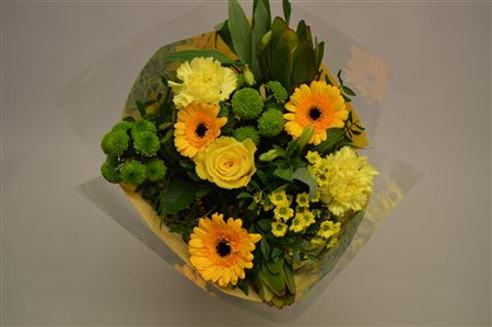 Срезанные цветы оптом Bouquet 15 stem yellow от 4шт из Голландии с доставкой по России