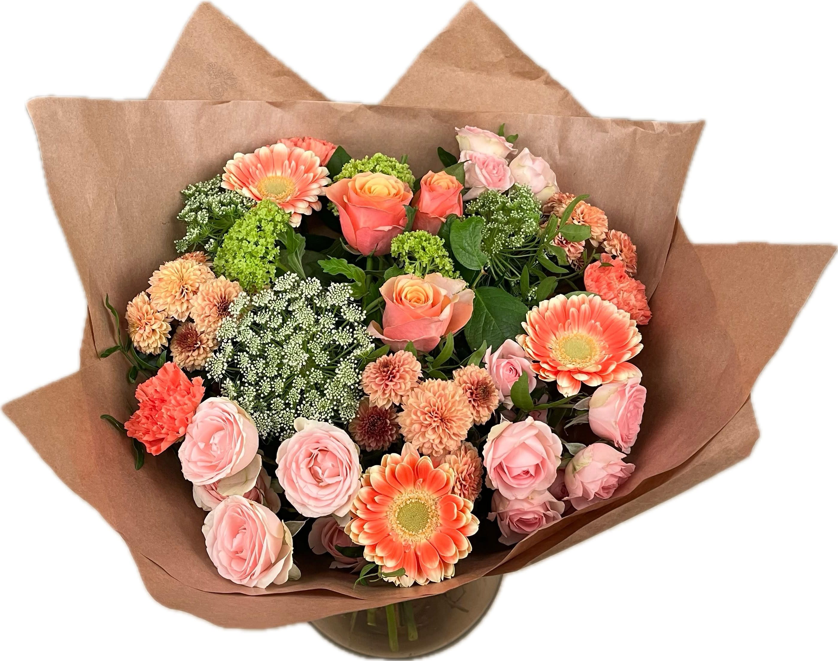 Срезанные цветы оптом Bq Floral Fantasy Peach P от 1шт из Голландии с доставкой по России