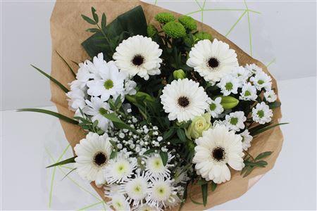 Срезанные цветы оптом Bouquet aanbieding white от 2шт из Голландии с доставкой по России