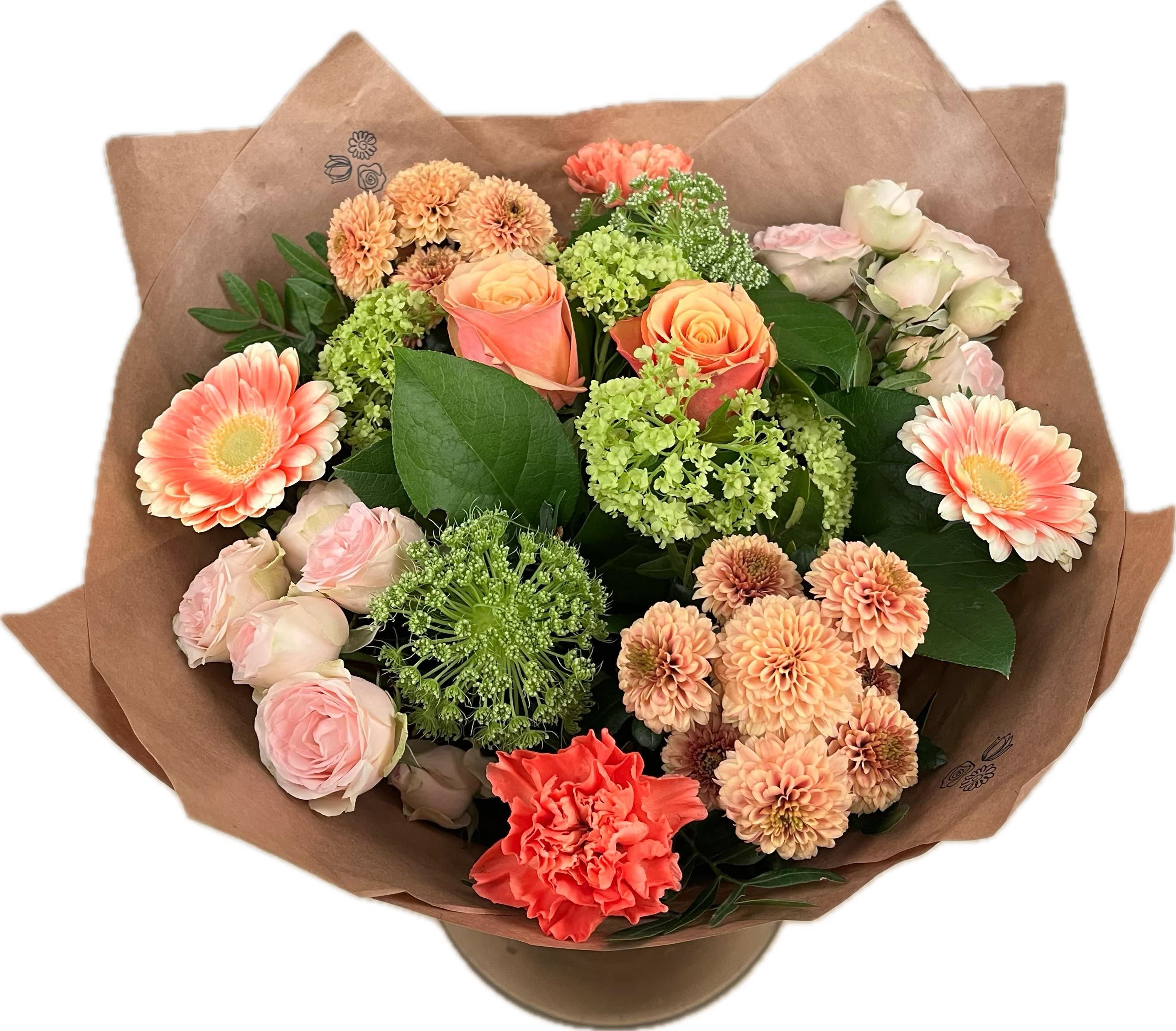 Срезанные цветы оптом Bq Floral Fantasy Peach L от 2шт из Голландии с доставкой по России