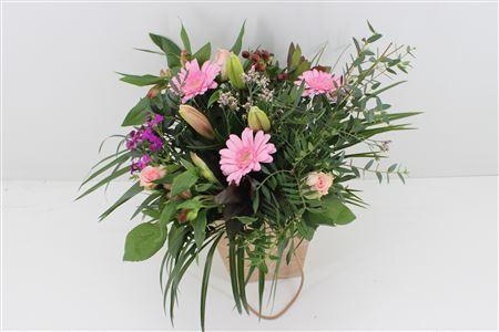 Срезанные цветы оптом Bouquet nora pink от 6шт из Голландии с доставкой по России