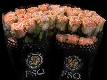 Срезанные цветы оптом Rosa ec happink от 40шт из Голландии с доставкой по России