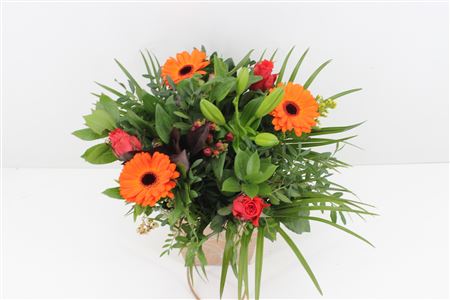 Срезанные цветы оптом Bouquet nora orange от 6шт из Голландии с доставкой по России