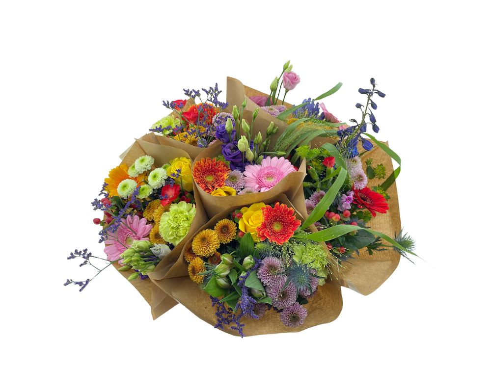 Срезанные цветы оптом BQ 10 stems Mixed от 6шт из Голландии с доставкой по России