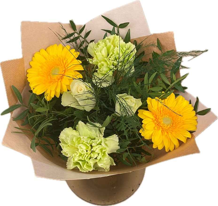 Срезанные цветы оптом Bouquet dd yellow от 4шт из Голландии с доставкой по России
