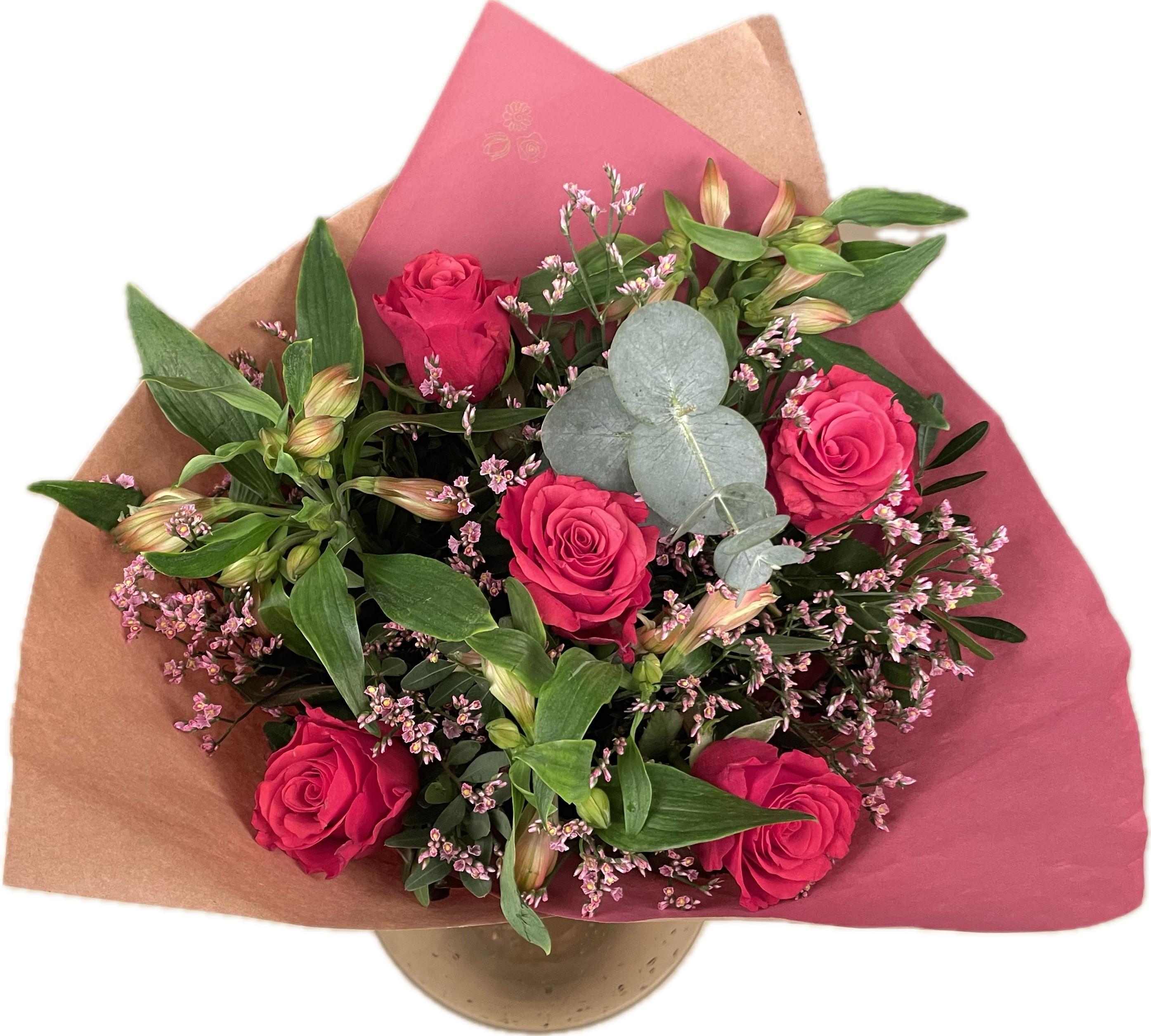 Срезанные цветы оптом Bq Roses Cerise от 3шт из Голландии с доставкой по России