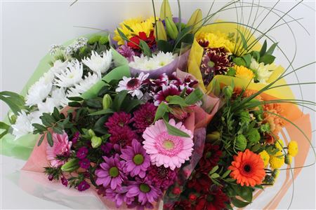 Срезанные цветы оптом Bouquet supra mix in bucket от 5шт из Голландии с доставкой по России