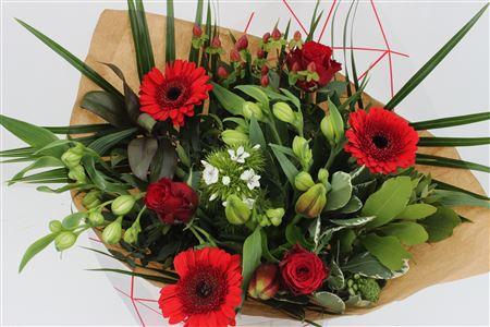 Срезанные цветы оптом Bouquet rosa spray red от 3шт из Голландии с доставкой по России