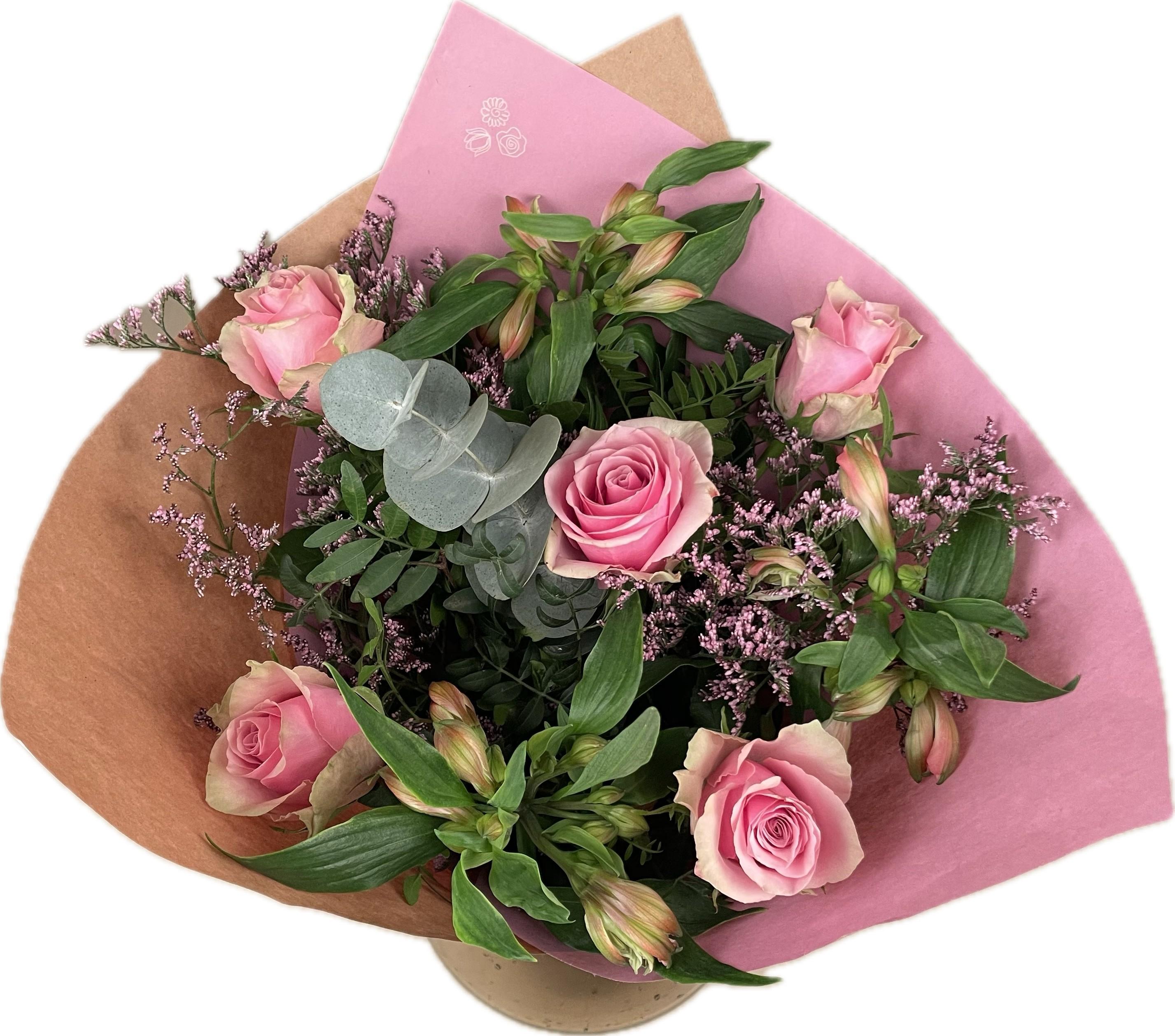 Срезанные цветы оптом Bq Roses Pink от 3шт из Голландии с доставкой по России
