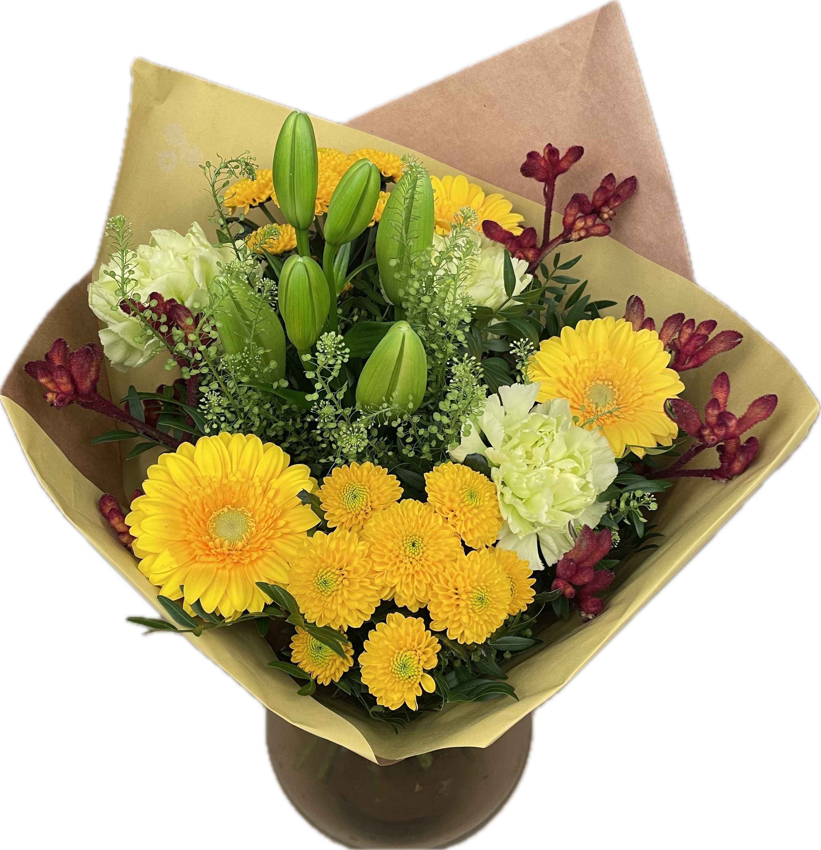 Срезанные цветы оптом Bouquet volume voltage yellow m от 3шт из Голландии с доставкой по России